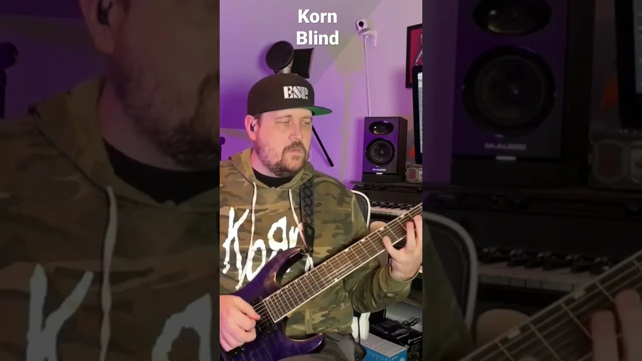 Korn - Blind Guitar Cover (Part 2) - ESP LTD Brian Welch Sir Headly