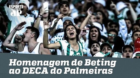 Emocionante! Homenagem de Mauro Beting ao DECA do Palmeiras!