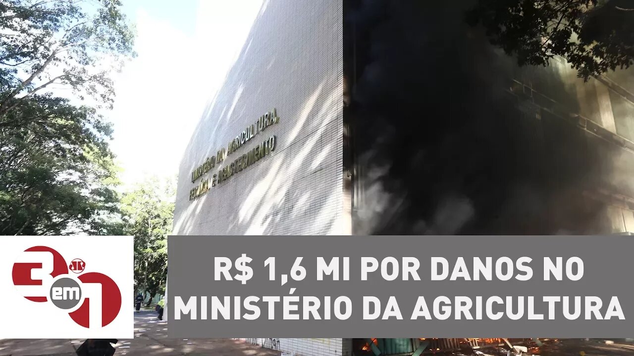 AGU cobra multa de R$ 1,6 mi por danos no Ministério da Agricultura