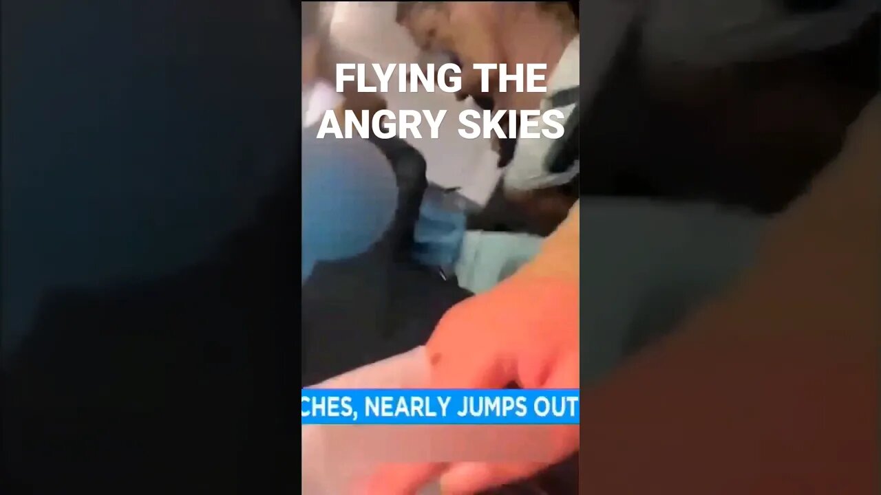 Flying The Angry Skies. Passenger Gets Attacked Over A Flight Seat.