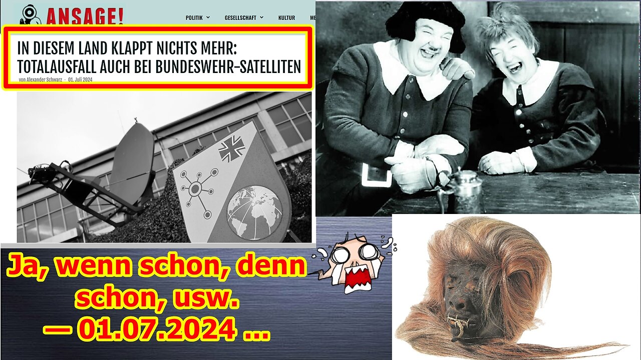 Ja, wenn schon, denn schon, usw. — 01.07.2024 ...