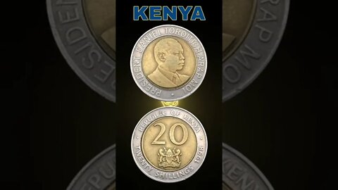 Kenya 20 shillings 1998.#shorts #coinnotesz