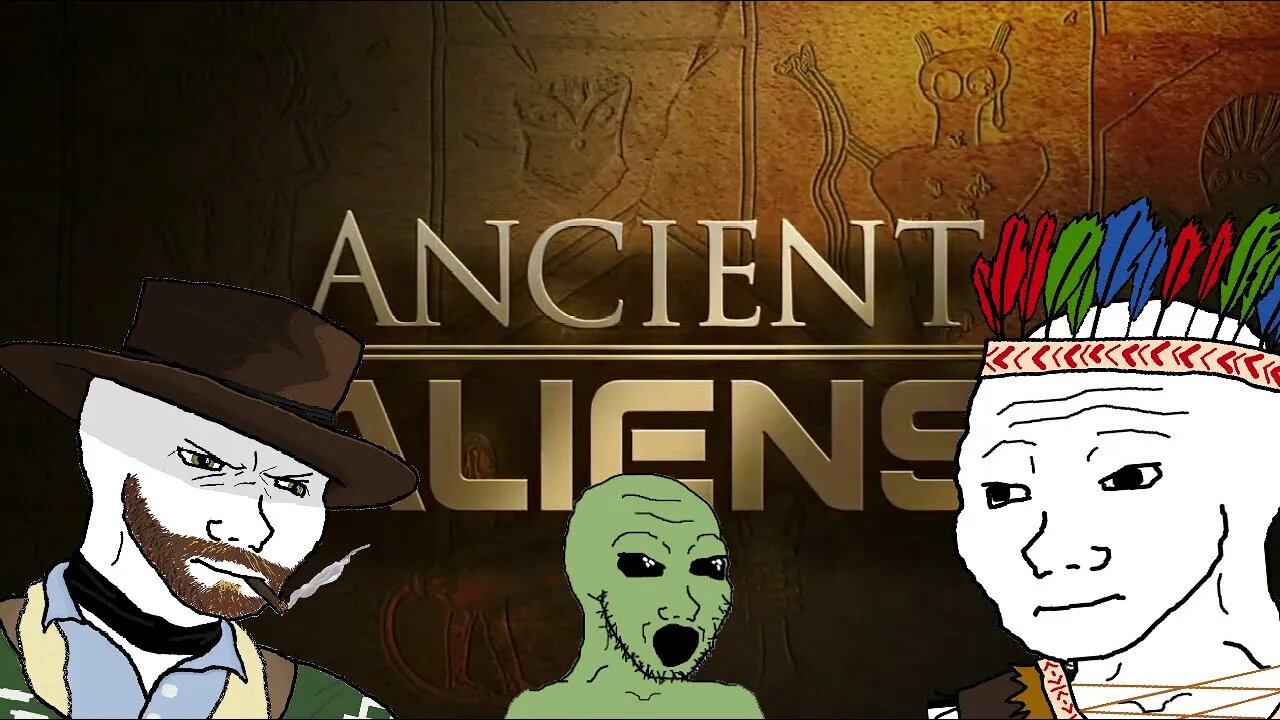 Random Ancient Aliens: Cowboys and Windmill Crashing Aliens