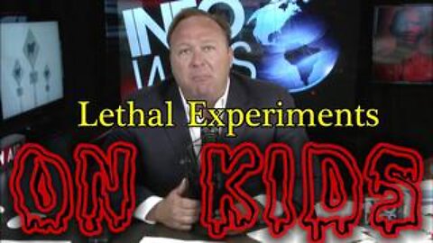 Alex Jones Exposes The 'Satanic Devil System' of Big Pharma Murder Products