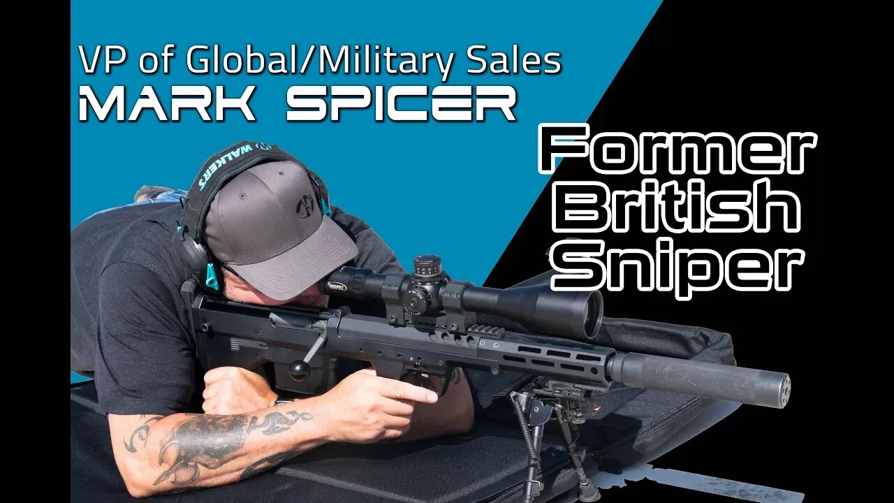 Welcome to the Team Mark Spicer - Former British Sniper | Desert Tech