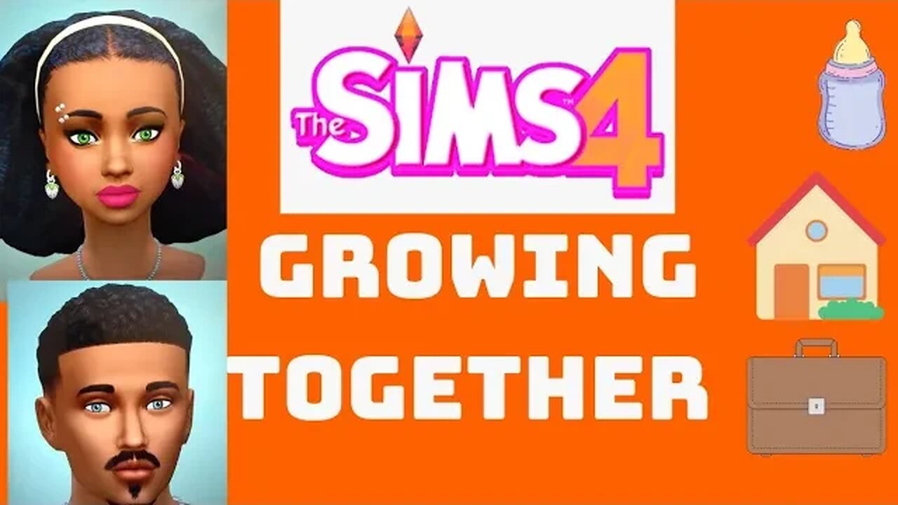 Sims 4-Growing Together-Baby & Broke #5 (Read Description)