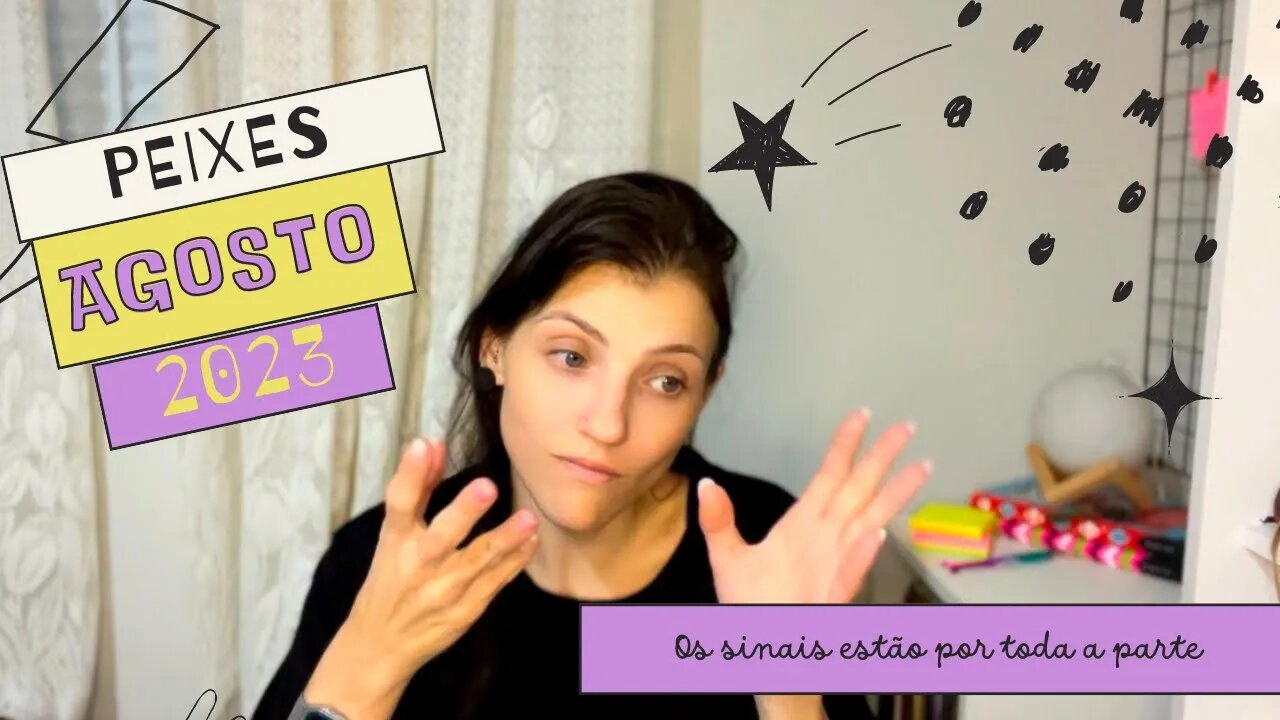 PEIXES ♓️ AGOSTO - EXISTE UM ATALHO LOGO ALI…