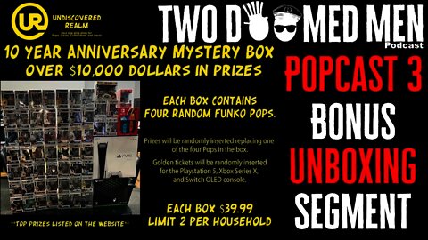 Undiscovered Realm 10 Year Anniversary Funko Mystery Box Unboxing