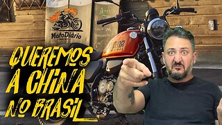 Custando 12 e 21, MOTOS CUSTOM Chinesas QUEREMOS JÁ NO BRASIL