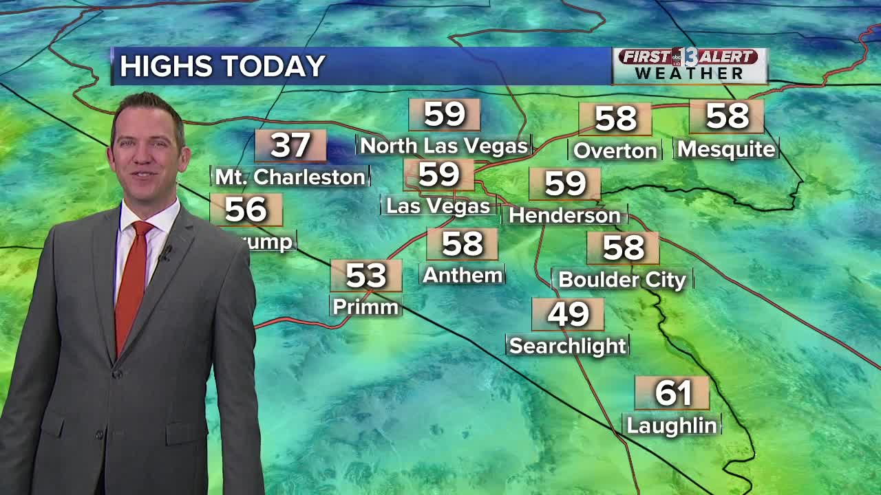 13 First Alert Las Vegas morning forecast | Nov. 22, 2019