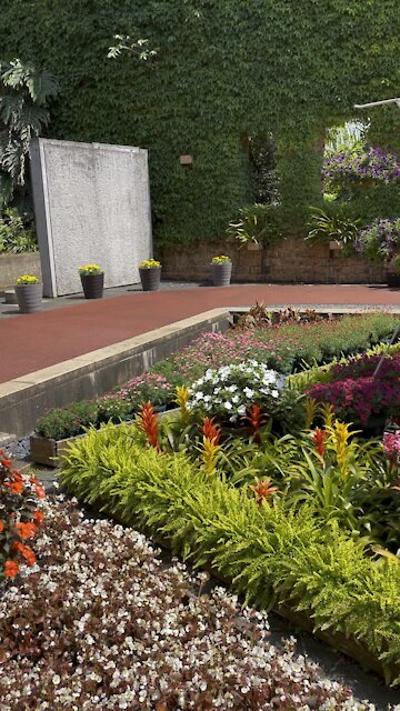 A very beautiful garden in Okinawa