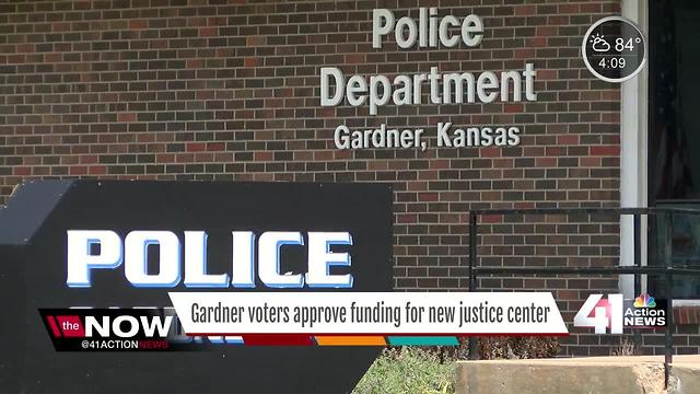 Gardner voters approve funding for new justice centers