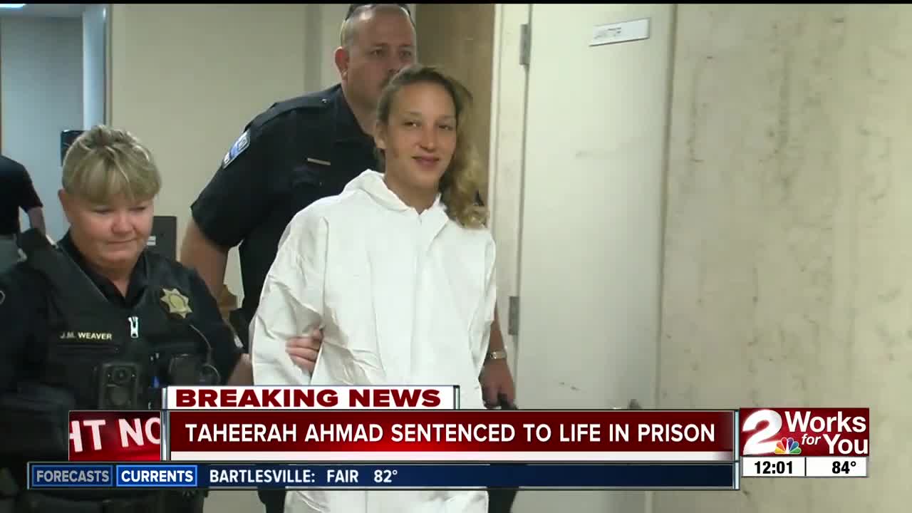 Tulsa mother receives life sentences in gruesome stabbing case