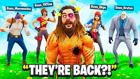 I Pretended To Be OLD Bosses In Season 3 - Fortnite