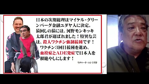2021.09.20リチャード・コシミズ新型コロナウイルス戦争３３６