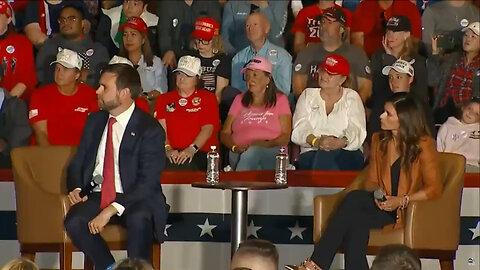 JD Vance's Reaction To Woman SCREAMING At His NC Rally A Reminder Of How DAMN Good He Is At This