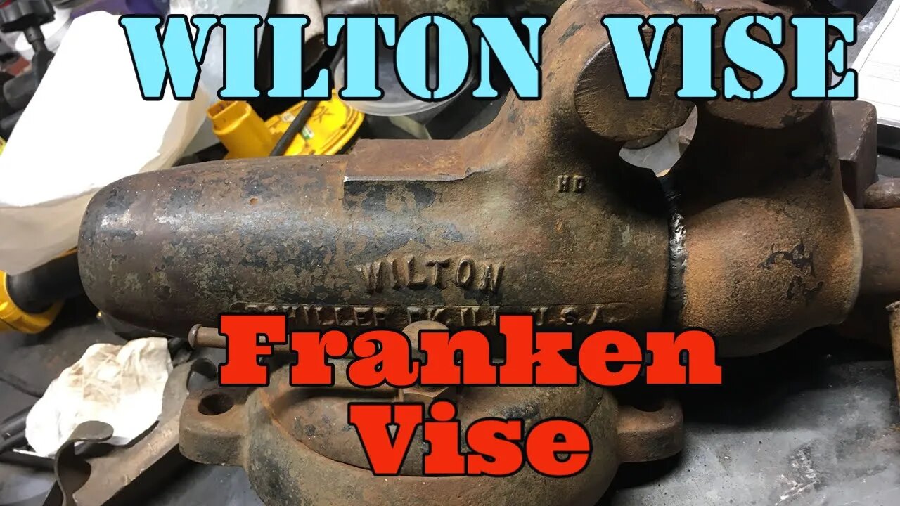 Winton Bullet Vice - Frankenstein Vise - Its got Pretty Welds