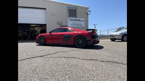2023 Audi R8 GT KW Suspension roller
