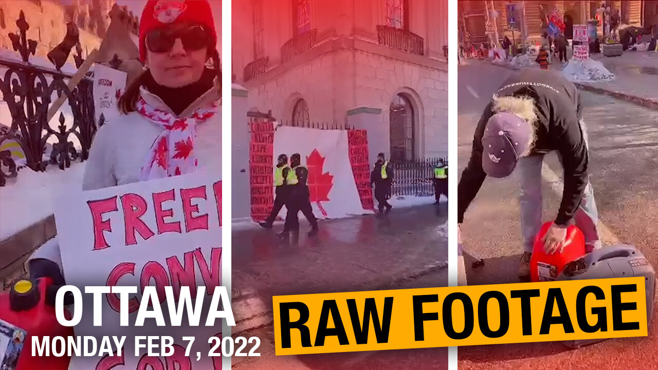 Live at the Ottawa freedom protest: February 7, 2022