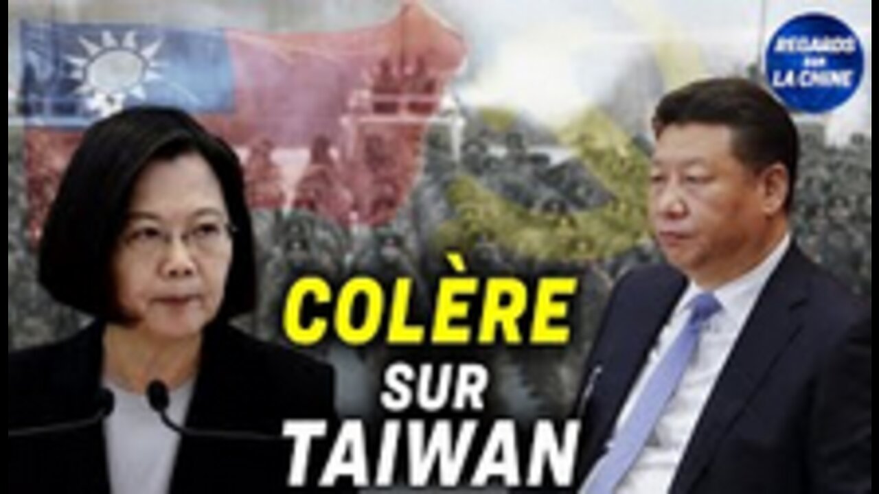 Détroit de Taïwan la lutte continue ; Shanghai Les clients d'un IKEA fuient un confinement