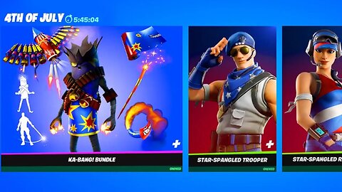 *NEW* Fortnite Item Shop Countdown! NEW 4TH OF JULY SKINS! (Fortnite Item Shop Live)