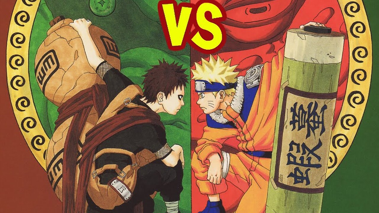 Best Anime Fight - Naruto vs Gaara