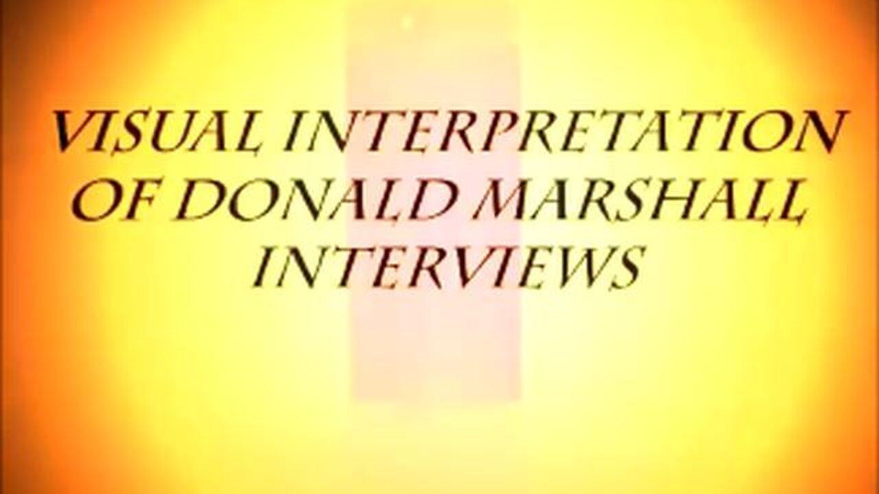 Visual Interpretation of Donald Marshall Interviews