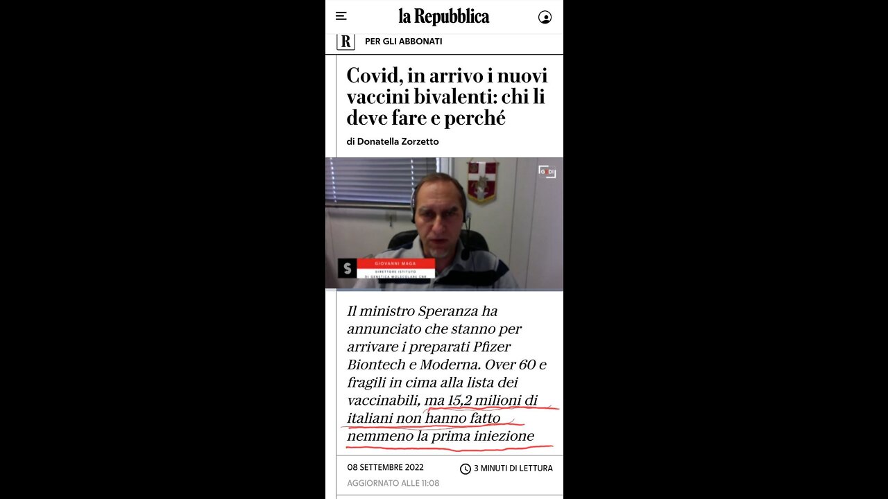 Inizia a trapelare la verità sul numero di sierati.