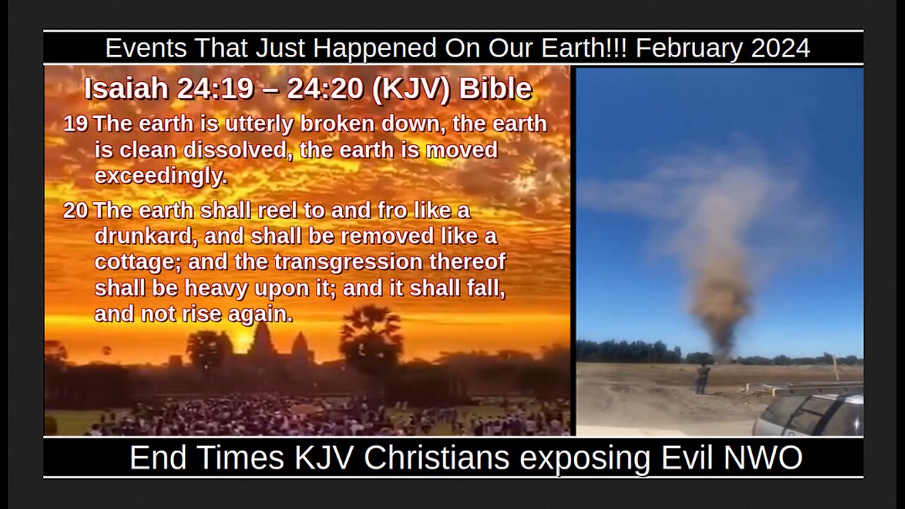 Events That Just Happened On Our Earth!!! February 2024