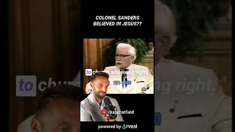 Colonel Sanders believed in Jesus?? #jesus #bible #holyspirit #christianity #god