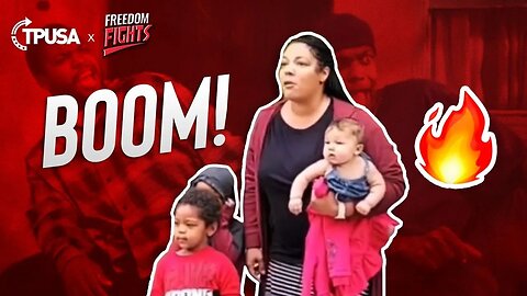 Mother CRASHES Portland News Presser & TORCHES The Media To Their Face!