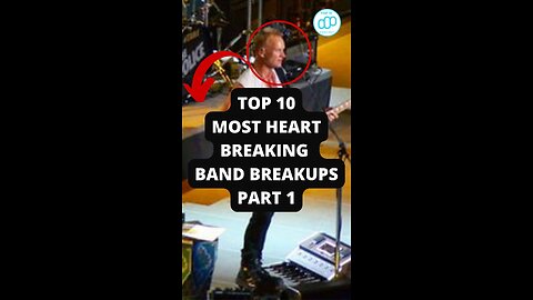 Top 10 Most Heartbreaking Band Breakups Part 1