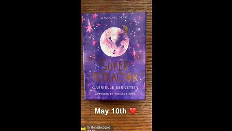 May 10th oracle card: highest good