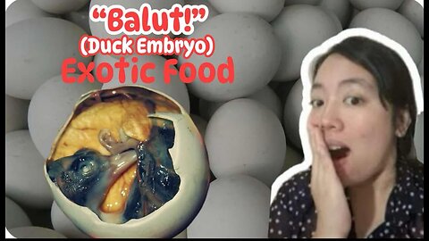 ASMR Balut Duck Embryo EXOTIC DELICACY