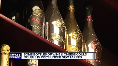 That bottle of your favorite French or Italian wine may cost double soon. U.S. considers new tariffs