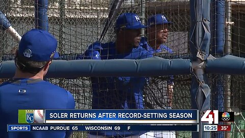 Soler returns after record-setting season