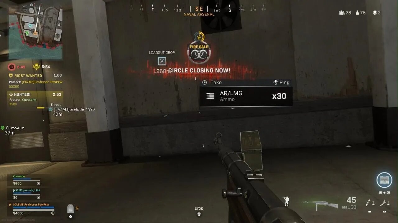 Most wanted and a prayer