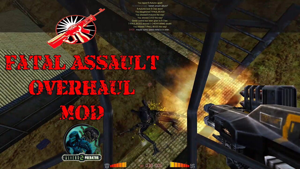 Aliens vs. Predator 2 - TDM FATAL ASSAULT OVERHAUL MOD | AVPUNKNOWN