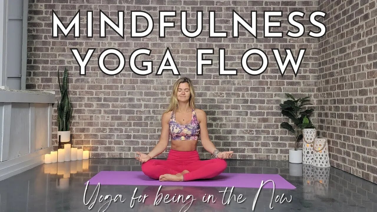 Find Your Center Yoga Flow || Mindful Yoga Flow for Inner Calm and Clarity || Yoga with Stephanie