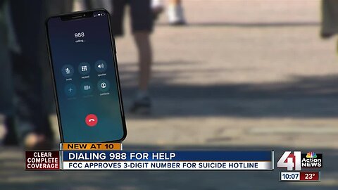 New suicide prevention hotline number to have three-digits, like 911