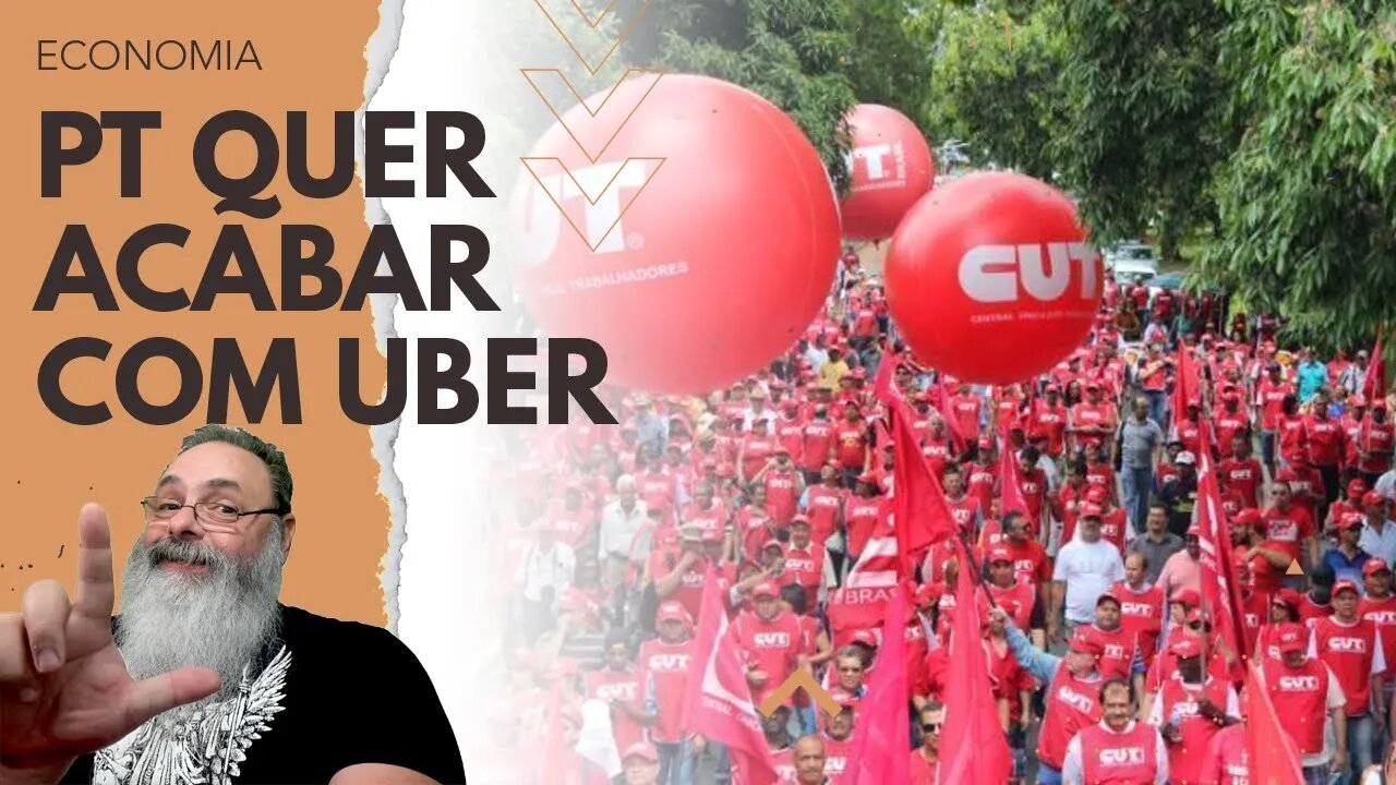 PT quer MUDAR REFORMA TRABALHISTA de TEMER para AJUDAR SINDICATOS e DESTRUIR sistemas TIPO UBER