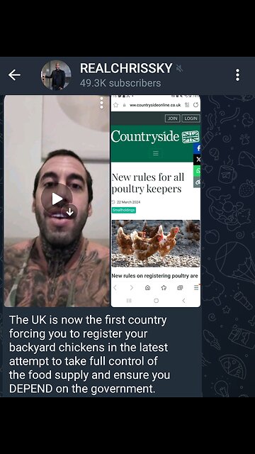 News Shorts: UK Forcing Citizens to Register Backyard Chickens