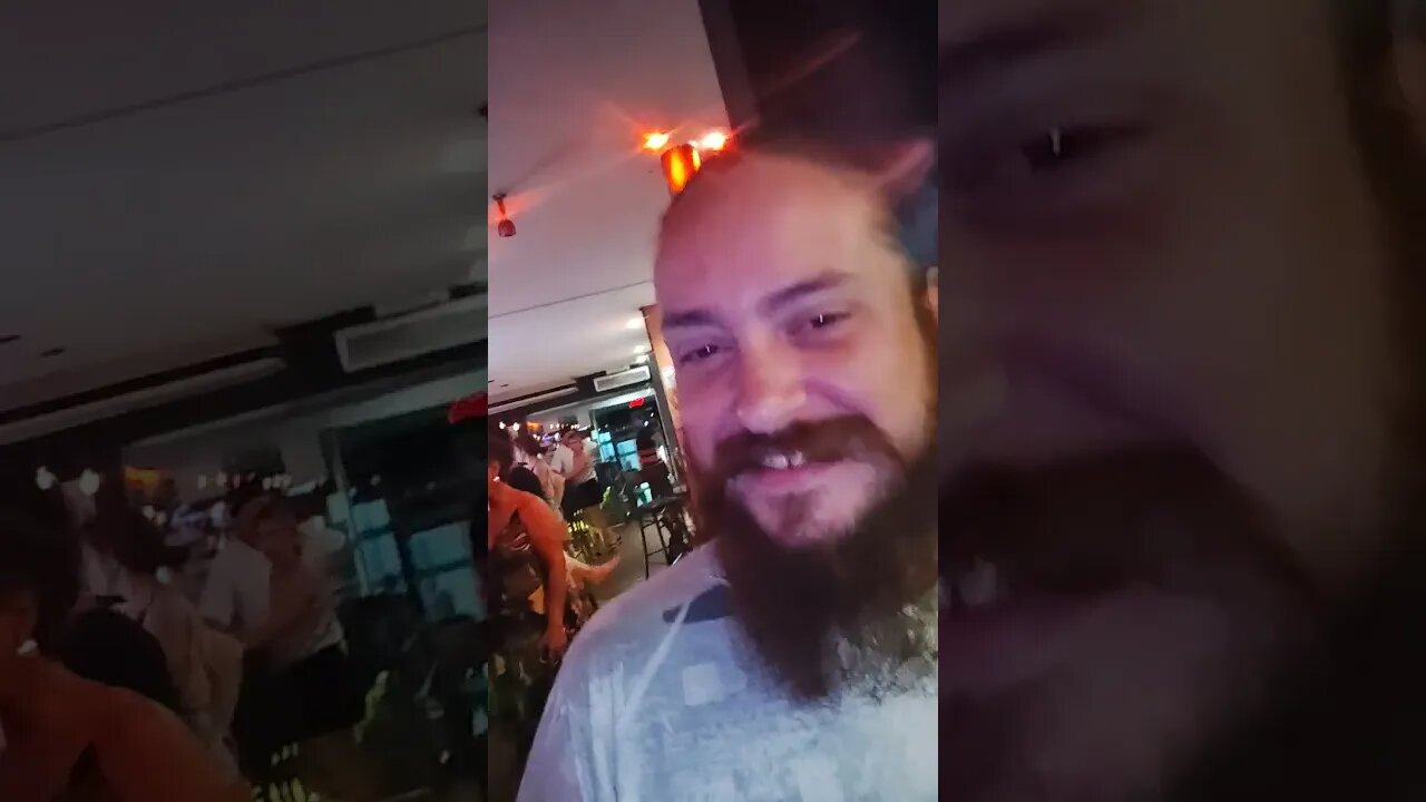 Samurai lenhador no Studio rock