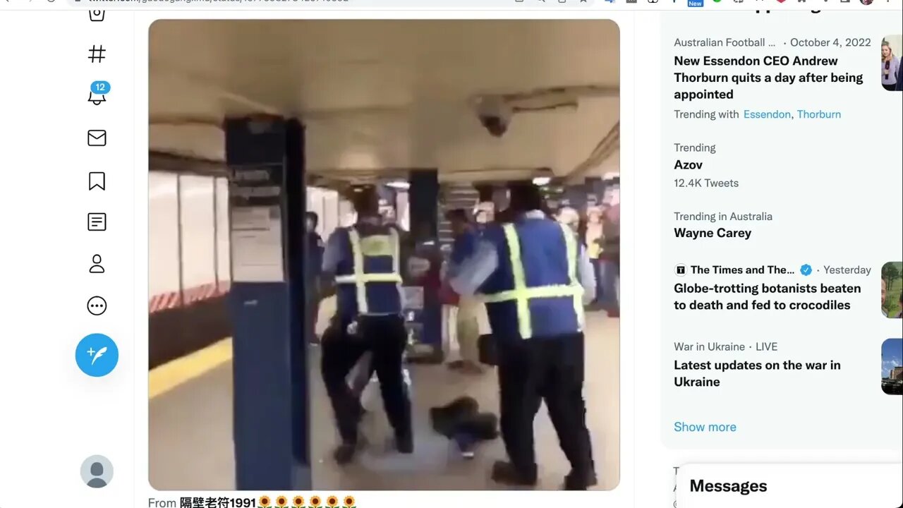 🟨 [又是中國？] "中國山西煤炭工人, 到北京地鐵站裸奔抗議?" 🟨