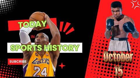 🤯Unleashing The Sports Time Machine: Epic Moments From October 15!⚾