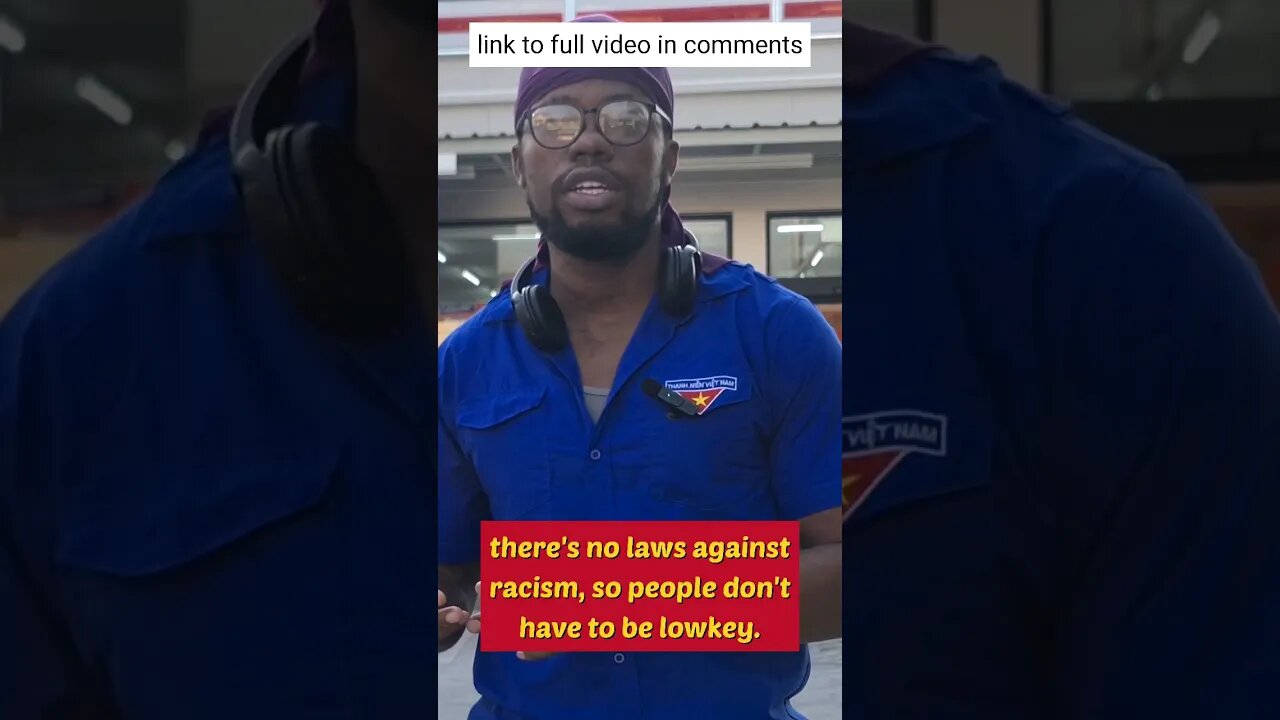with no laws to prevent racism, what do u expect people to do