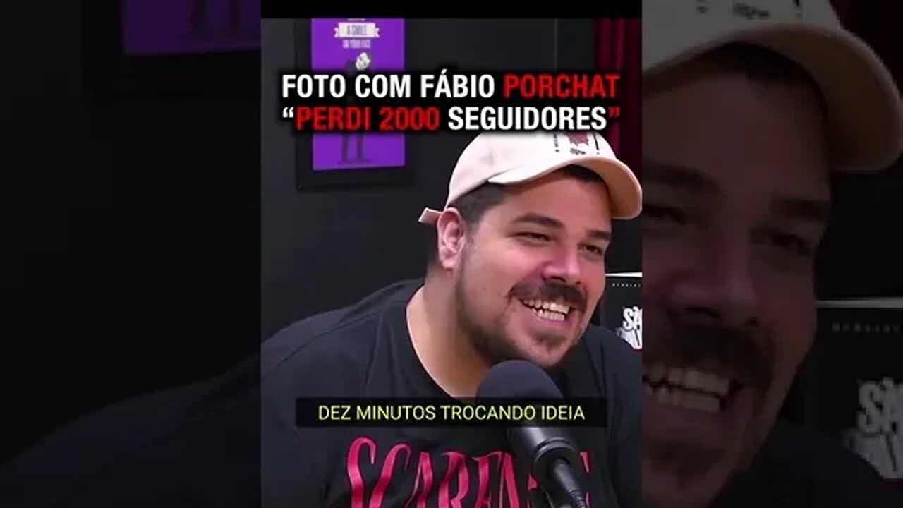 FÁBIO PORCHAT com Paxtorzão Daniel Araújo | Planeta Podcast #shorts