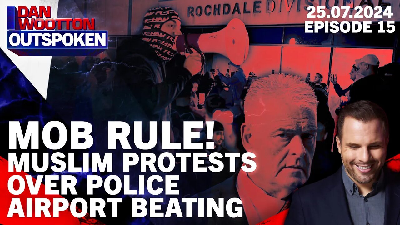 🚨 LIVE! LEE ANDERSON LASHES OUT AS MUSLIM MOB ROUND ON ROCHDALE POLICE STATION OVER AIRPORT ROW 🚨