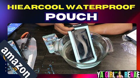 Hiearcool Waterproof Phone Pouch, Waterproof Phone Case