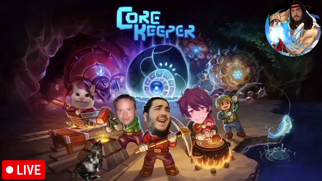 🔴LIVE - CORE KEEPER - THE COMPANY BOYZ - MORE STARDEW VALLEY